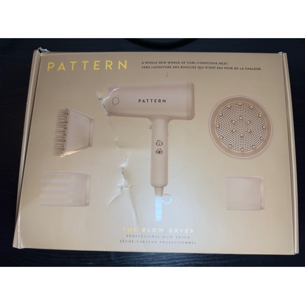 Pattern Beauty The Blow Dryer Professional Hair Dryer OS New Open Box Curls